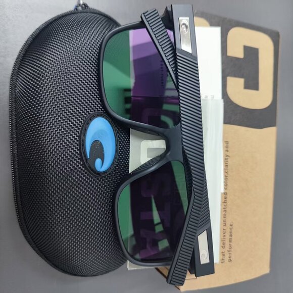 Costa 580 sunglasses green reflective lenses - Picture 5 of 6